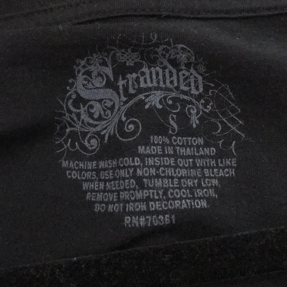 Tiger metallic black t shirt - Picture 4 of 4